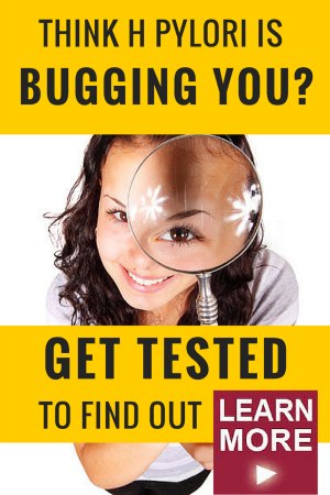 Think H Pylori is bugging you? Don't get an H Pylori Blood test, get an H pylori stool test